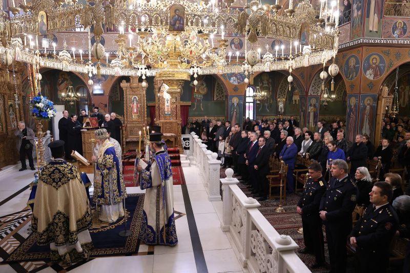 Τα Άγια Θεοφάνεια στην Ιερά Μητρόπολη Δράμας